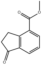 1H-Indene-4-carboxylic acid, 2,3-dihydro-1-oxo-, Methyl ester Structure