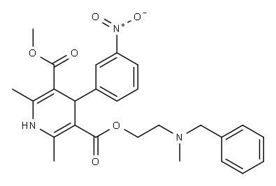 Nicardipine Structure