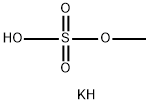 Potassium methyl sulfate Structure