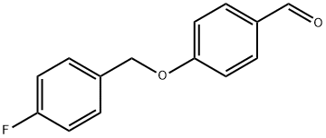 4-(4-FLUOROBENZYLOXY)BENZALDEHYDE Structure