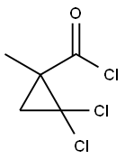 Cyclopropanecarbonyl chloride, 2,2-dichloro-1-methyl- (9CI) Structure