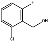 2-Chloro-6-fluorobenzyl alcohol Structure