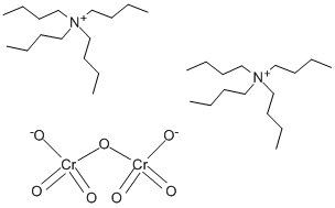 Bis(tetrabutylammonium) dichromate Structure