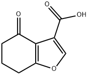 4-OXO-4,5,6,7-TETRAHYDROBENZO[B]FURAN-3-CARBOXYLIC ACID Structure
