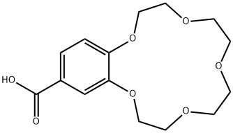 (BENZO-15-CROWN 5-ETHER)-4'-CARBOXYLIC ACID Structure