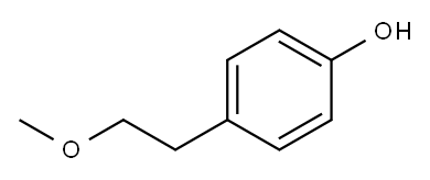 p-(2-Methoxyethyl) phenol Structure