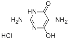 2,5-Diamino-4,6-dihydroxypyrimidine hydrochloride Structure