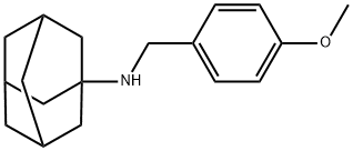 ADAMANTAN-1-YL-(4-METHOXY-BENZYL)-AMINE Structure