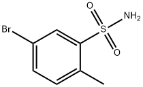 5-BROMO-2-METHYLBENZENESULFONAMIDE Structure