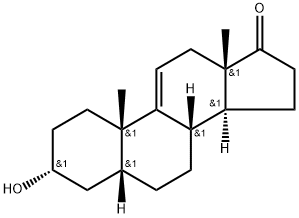 9(11), (5-BETA)-ANDROSTEN-3-ALPHA-OL-17-ONE Structure