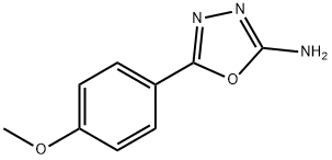 2-AMINO-5-(4-METHOXYPHENYL)-1,3,4-OXADIAZOLE Structure