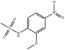 N-(2-METHOXY-4-NITRO-PHENYL)-METHANESULFONAMIDE Structure