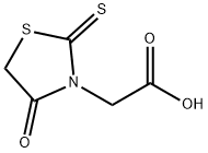 Rhodanine-3-acetic acid Structure