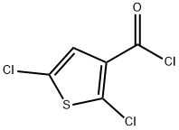 2,5-DICHLOROTHIOPHENE-3-CARBONYL CHLORIDE Structure