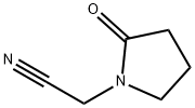 (2-oxopyrrolidin-1-yl)acetonitrile Structure