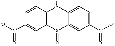 3,7-dinitrophenothiazine 5-oxide  Structure