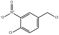 1-chloro-4-(chloromethyl)-2-nitrobenzene  Structure
