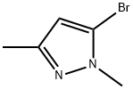 5-Bromo-1,3-dimethyl-1H-pyrazole Structure