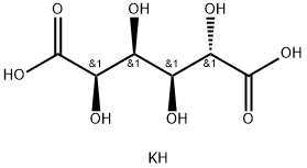 Potassium bisaccharate Structure