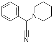 2-PHENYL-2-PIPERIDINOACETONITRILE Structure