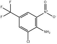 4-AMINO-3-CHLORO-5-NITROBENZOTRIFLUORIDE Structure