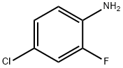 4-Chloro-2-fluoroaniline Structure