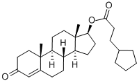 Testosterone cypionate Structure
