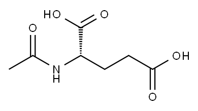 N-Acetyl-DL-glutamic acid Structure