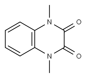 1,4-dimethylquinoxaline-2,3(1H,4H)-dione Structure