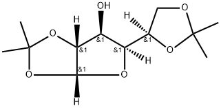 Diacetone-D-glucose Structure