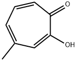 4-Methyltropolone Structure