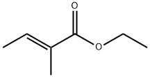 Ethyl tiglate Structure