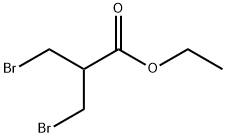 Ethyl 3-bromo-2-(bromomethyl)propionate Structure