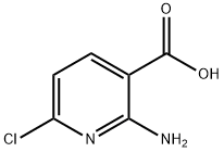 2-Amino-5-chloropyridine-3-carboxylic acid Structure