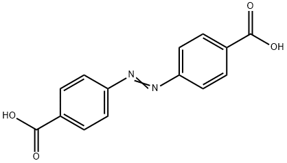 AZOBENZENE-4,4'-DICARBOXYLIC ACID Structure