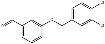 3-[(3,4-DICHLOROBENZYL)OXY]BENZALDEHYDE Structure