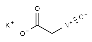 Isocyanoacetic acid potassium salt Structure
