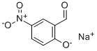 SODIUM 2-FORMYL-4-NITROBENZENOLATE Structure