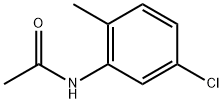 2-ACETAMINO-4-CHLOROTOLUENE Structure