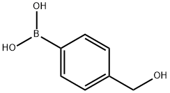 4-(Hydroxymethyl)phenylboronic acid Structure