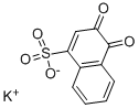 POTASSIUM 1,2-NAPHTHOQUINONE-4-SULFONIC ACID Structure