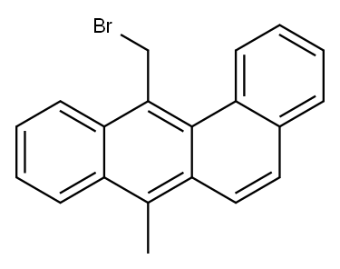 12-Bromomethyl-7-methylbenz[a]anthracene Structure