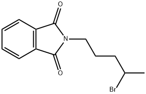 2-(4-BROMOPENTYL)-1H-ISIONDOLE-1,3(2H)DIONE Structure