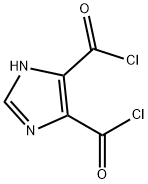 1H-Imidazole-4,5-dicarbonyldichloride(9CI) Structure