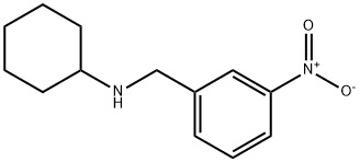 N-(3-nitrobenzyl)cyclohexanamine Structure