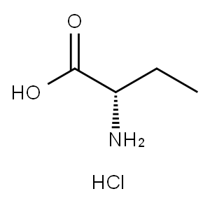 L-2-Aminobutyric acid hydrochloride Structure