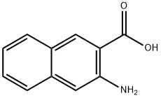 3-Amino-2-naphthoic acid Structure