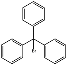 Triphenylmethyl bromide Structure