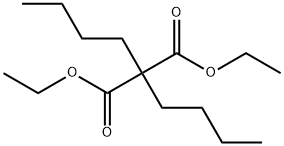 Diethyl dibutylmalonate Structure