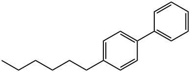 4-Hexylbiphenyl Structure